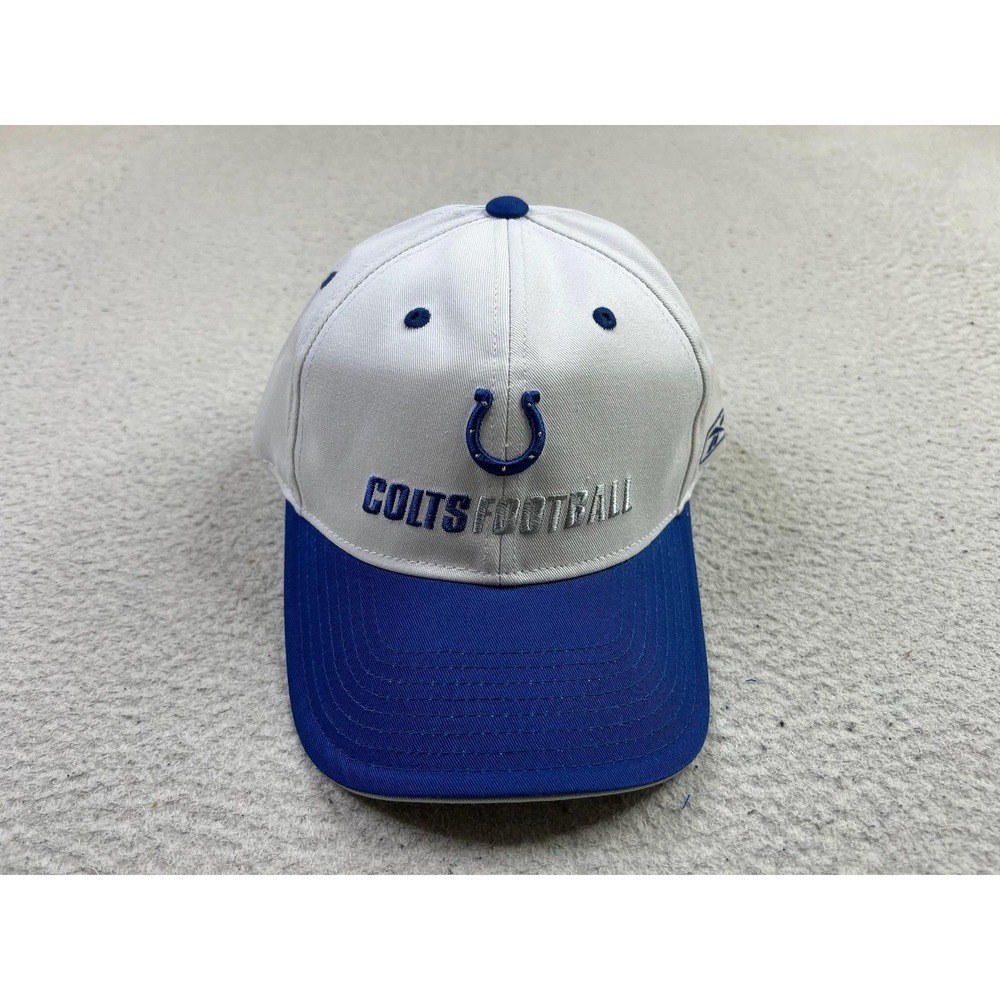 Indianapolis Colts Hat Cap Strap Back Mens One Size NFL Football On Field Reebok